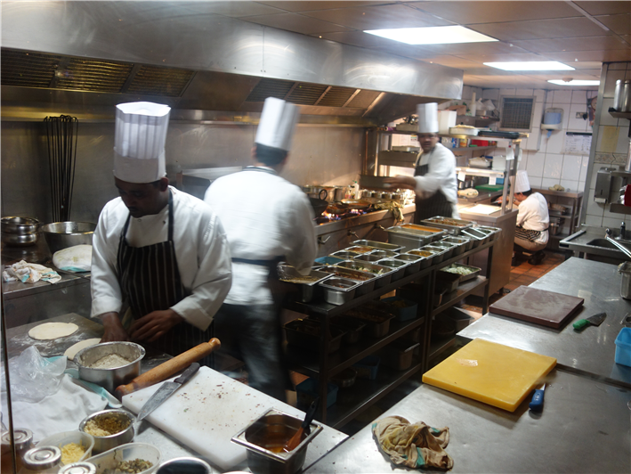 chefs at work